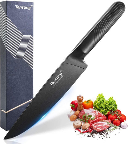 Kochmesser Profi Küchenmesser 20cm Klinge Edelstahlgriff Geschenkbox