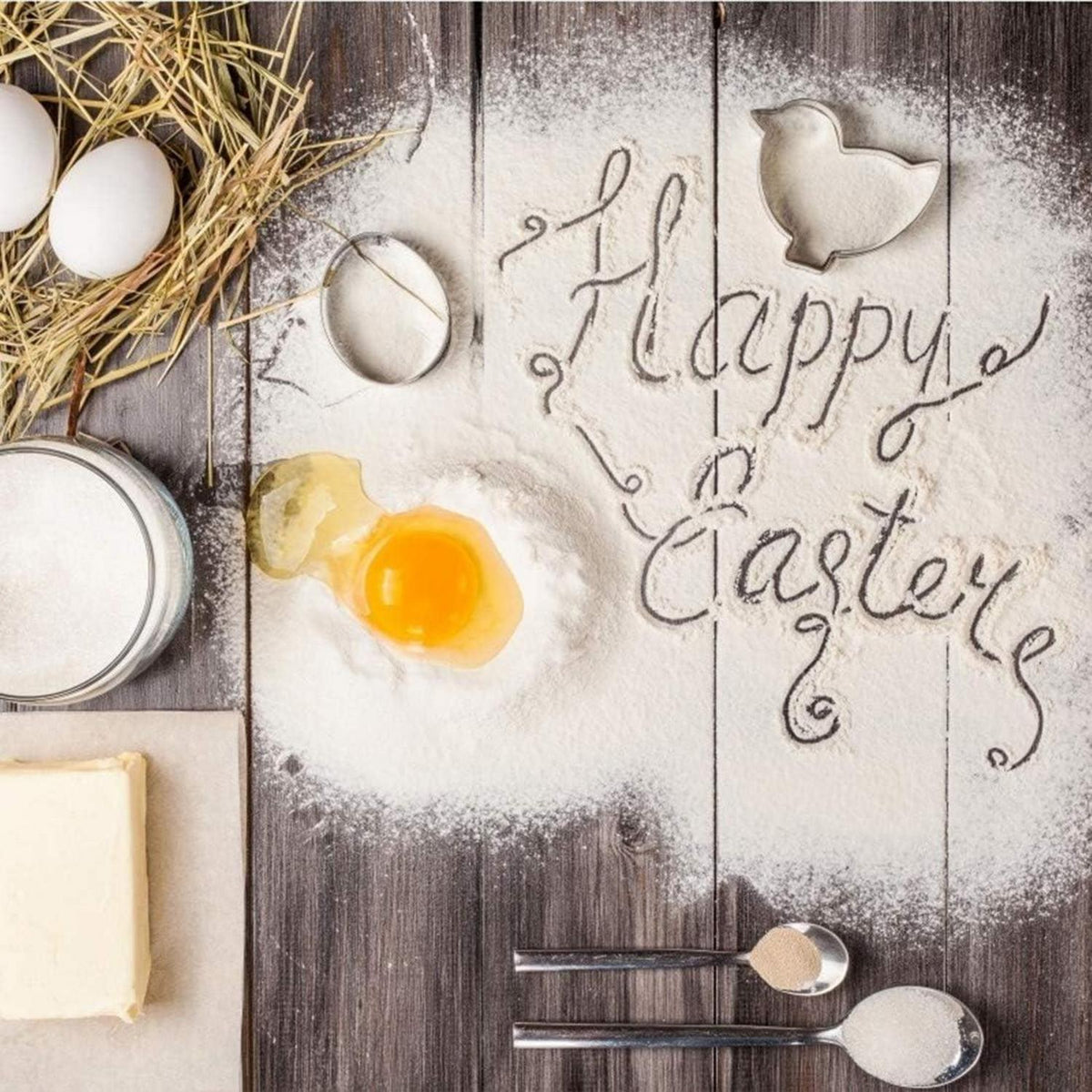 Ostern Ausstechformen Set 6 Stück Plätzchen Hase Ei Kücken