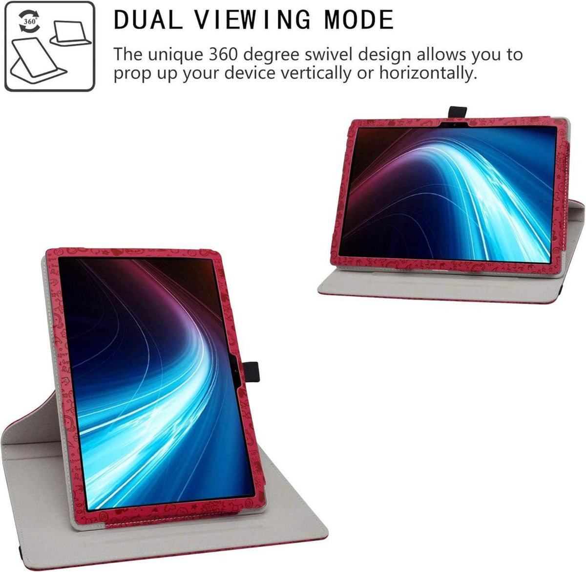 Tablet-Hülle mit 360° Standfunktion für TECLAST P20HD M40
