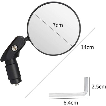 Fahrradspiegel HD 360° Drehbar Universal für Lenker
