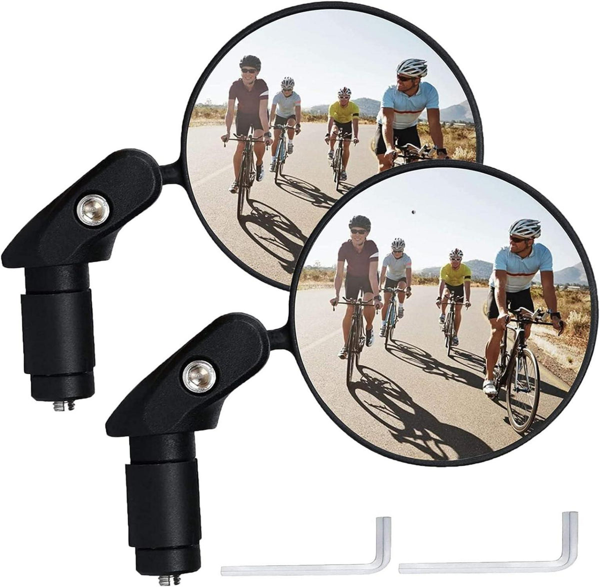 Fahrradspiegel HD 360° Drehbar Universal für Lenker Mountainbike