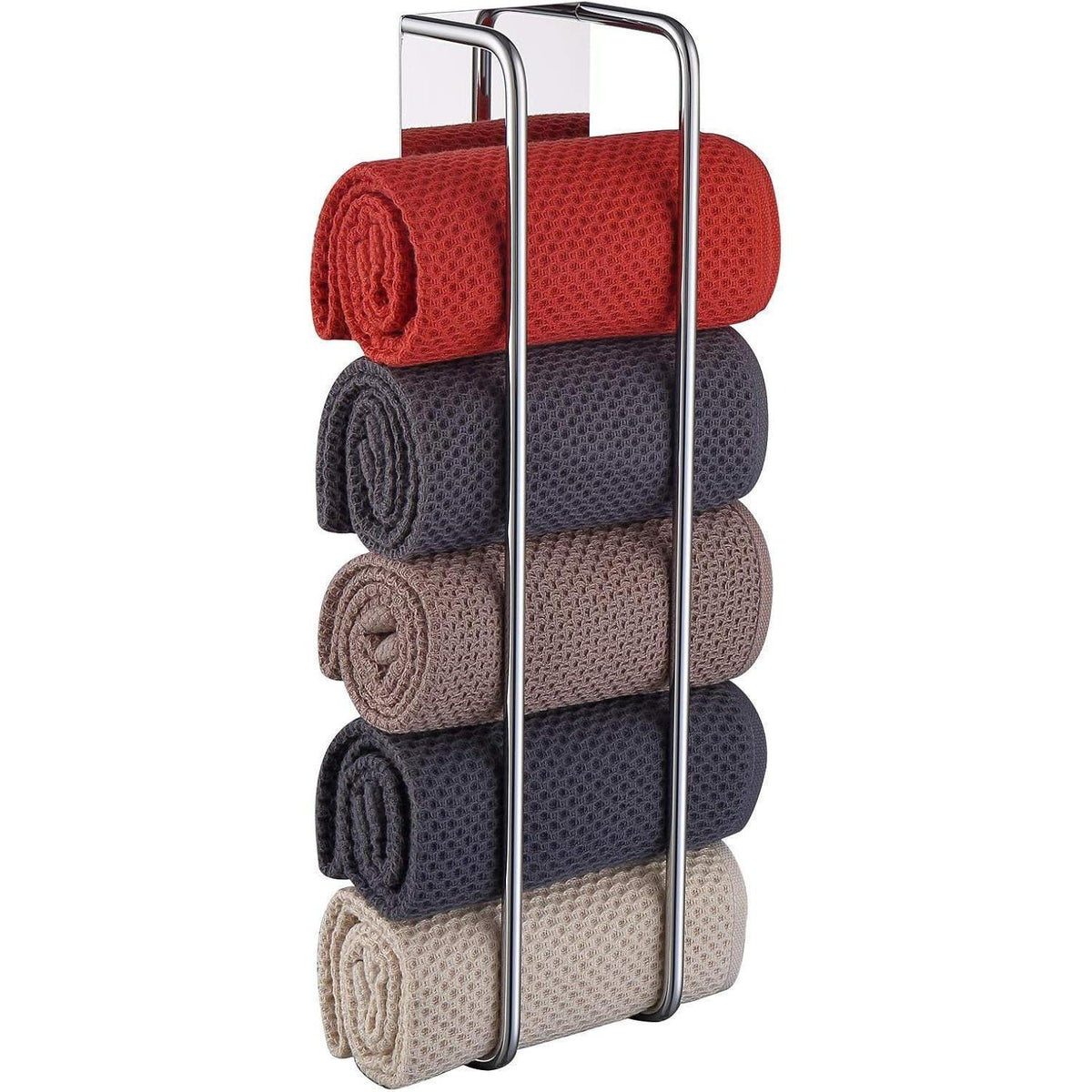 Gästehandtuchhalter Chrom Selbstklebend Edelstahl 40cm