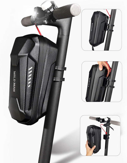 Hartschale Lenkertasche wasserdicht reflektierend Fahrrad Scooter