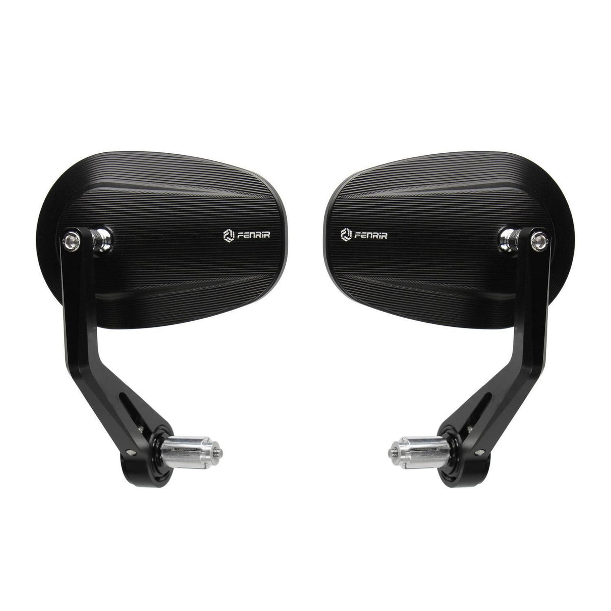 Motorrad Lenkerendenspiegel CNC Aluminium E-geprüft