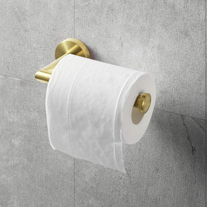Toilettenpapierhalter Gold Gebürstet Messing Rostfrei