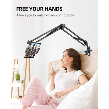 Flexibler Tablet Halter Bett 360° Drehbar für iPad/iPhone