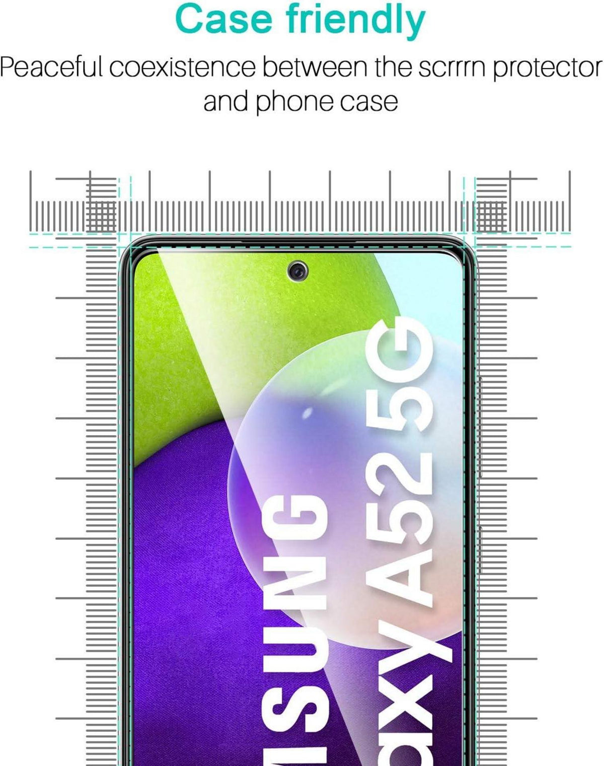 3er Set Displayschutzfolie für Samsung Galaxy A52 9H HD Klar