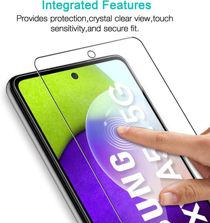 Displayschutzfolie 3 Stück Samsung Galaxy A52 4G/5G 9H HD Klar Blasenfrei