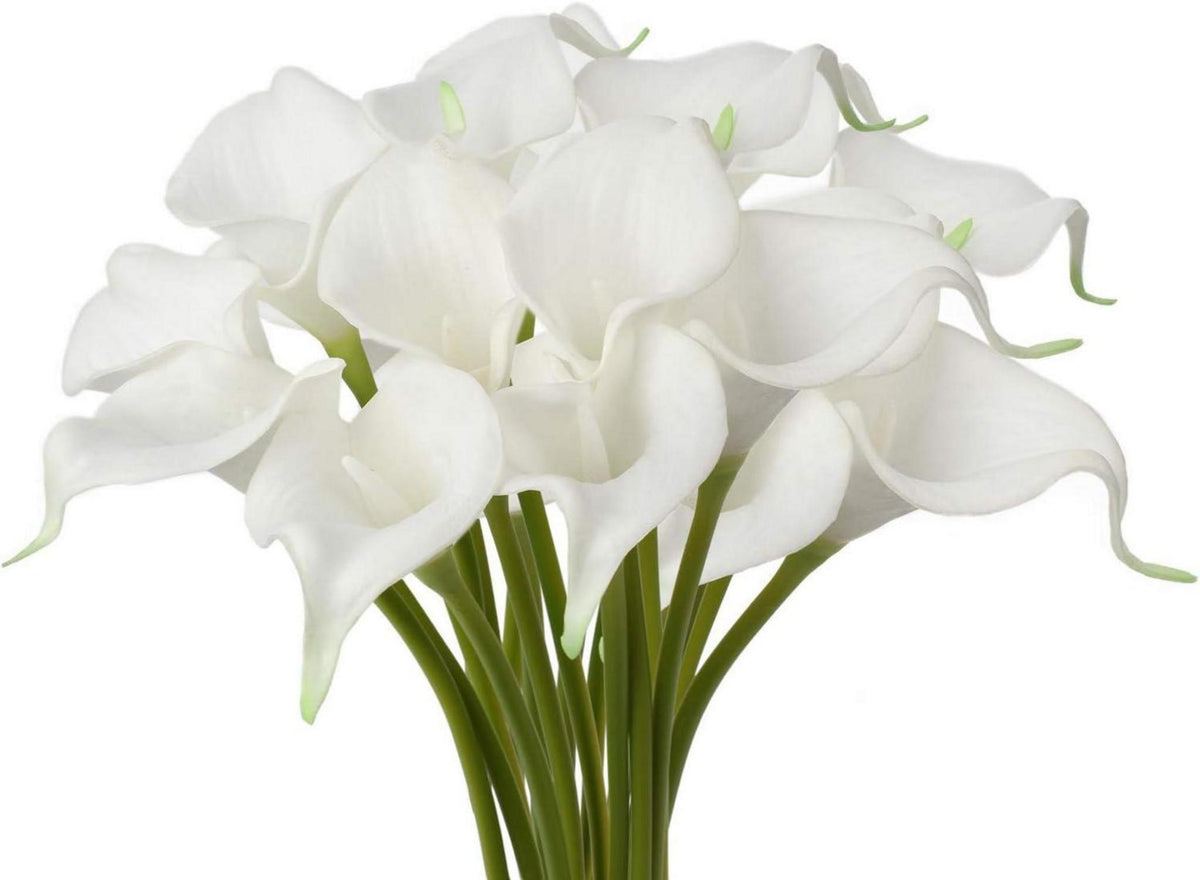 Künstliche Calla Lily Blumensträuße Hochzeit Party Dekoration
