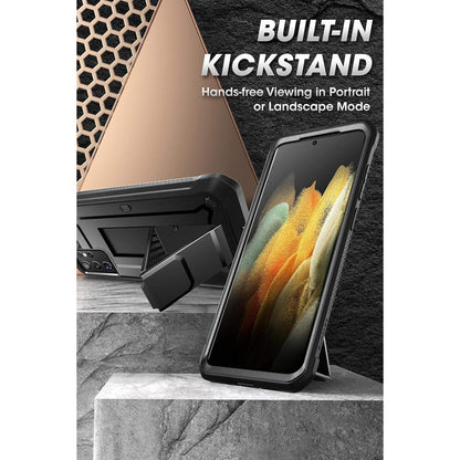 Schutzhülle mit Ständer & Gürtelclip für Samsung Galaxy S21 Ultra 5G