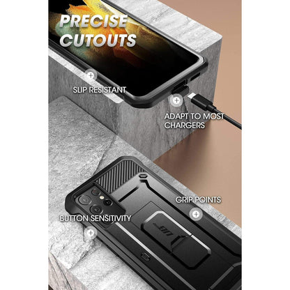 Schutzhülle mit Ständer & Gürtelclip für Samsung Galaxy S21 Ultra 5G