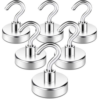 Magnethaken 35kg CNC-gefräst, rostfrei, für Küche & Bad