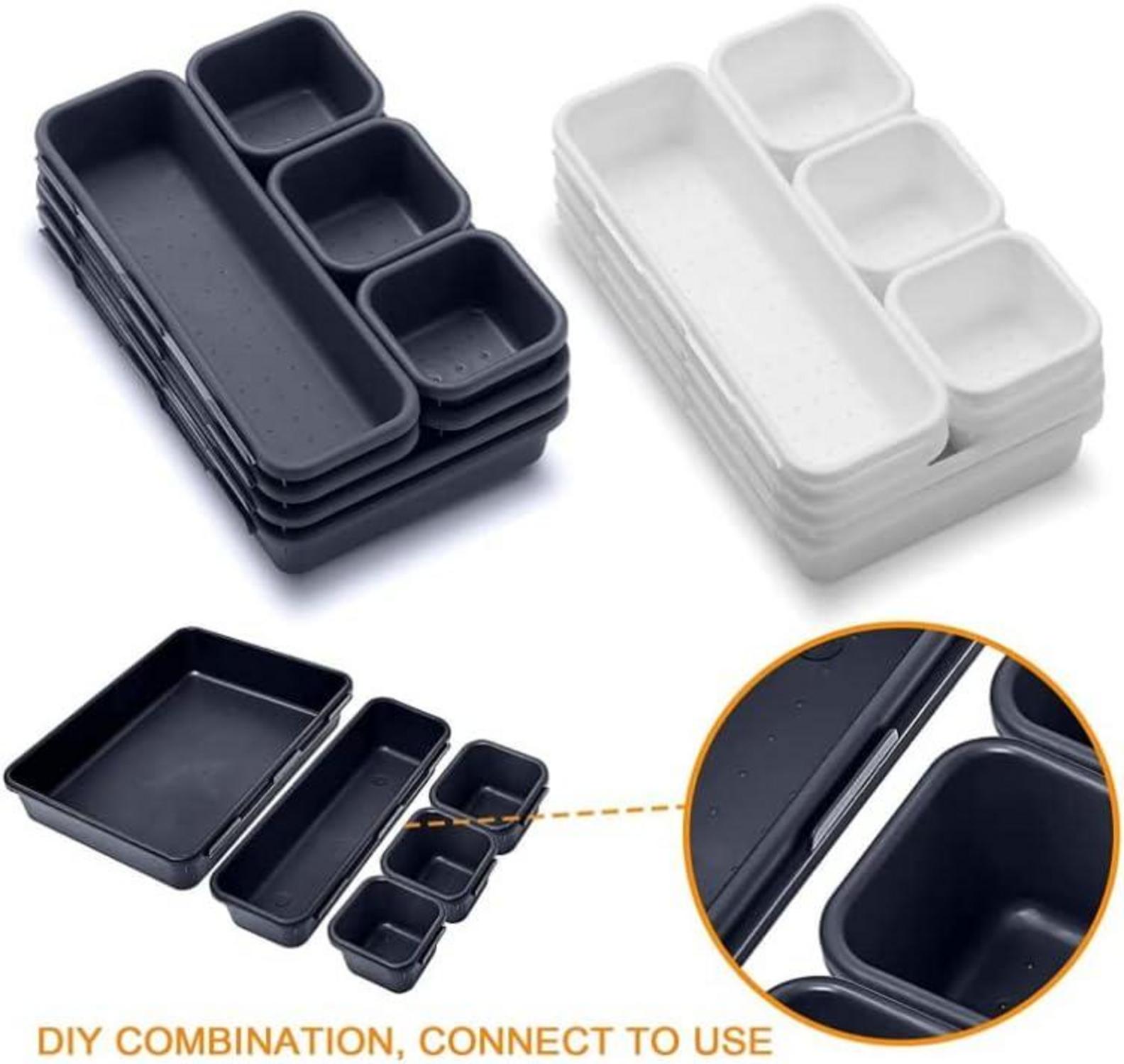 8er Set Schubladen Organizer Aufbewahrungsbox Ordnungssystem