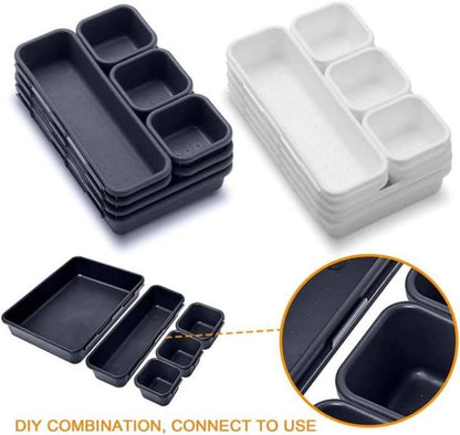 8er Set Schubladen Organizer Aufbewahrungsbox Ordnungssystem