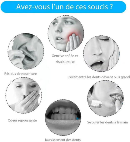 Zahnseide Stick Minze Aktivkohle 200Stk Dental Sticks Zahnpflege Set
