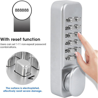 Mechanisches Zahlenschloss 11-Ziffern – Keyless Zugang für Tür & Schrank