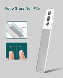 MR.GREEN Nano Glas Nagelfeile & Nagelpuffer Polierer