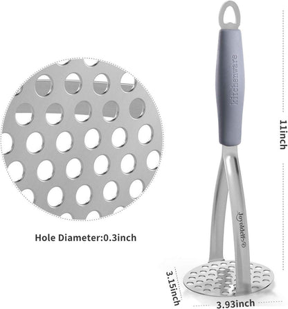 Kartoffelstampfer Edelstahl für Püree & Babynahrung Spülmaschinenfest