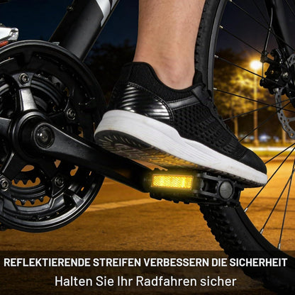 Faltbare Fahrradpedale mit Reflektoren – Rutschfest & Anti-Rost