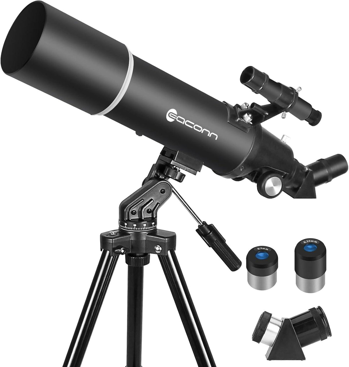 Teleskop Astronomie 80mm Aperture 600mm Refraktor für Kinder und Erwachsene