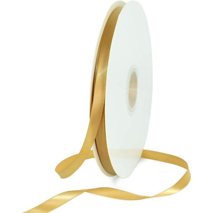 Goldenes Satinband 10mm x 91m - Hochwertiges Geschenkband