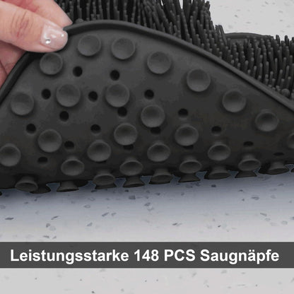 Fußwäscher Massage Pad mit Rutschfesten Saugnäpfen und Peeling Funktion