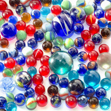 Bunte Glasmurmeln 680g Kinder Murmelspiel Deko Spielzeug