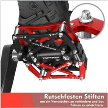 Toptrek CNC Aluminium Fahrradpedal 9/16 Zoll mit 3