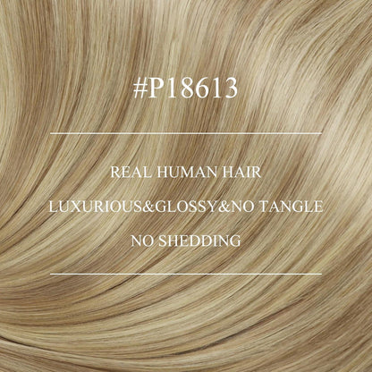 Echthaar Nanoring Extensions Blond 55cm – Haarverlängerung