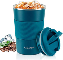 Thermobecher Auslaufsicher Isolierbecher Edelstahl Travel Mug 380ML