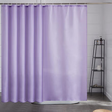 Duschvorhang Überlänge Anti-schimmel Stoff 244x180cm Lila