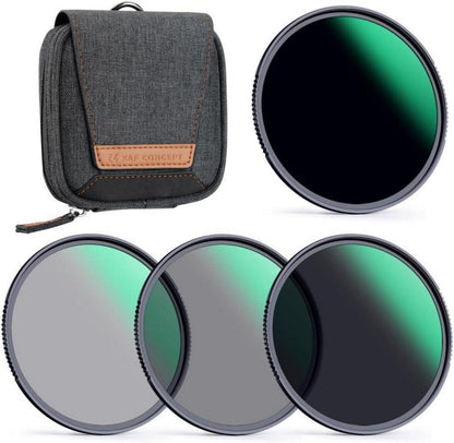 ND Filterset 67mm Neutral Graufilter Set mit 4 verschiedenen Stufen