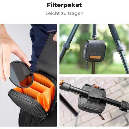 ND Filter Set 52mm Neutralgrau für Weitwinkelobjektive
