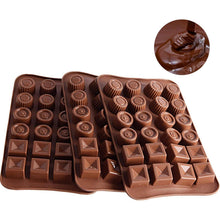 Silikon Schokoladenform 3er Set – Pralinen & Süßigkeiten Backform