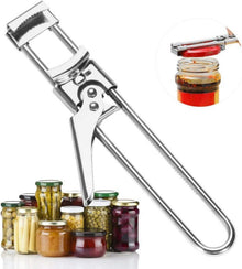 Edelstahl Deckelöffner Glasöffner verstellbar Rutschfest Senioren 01