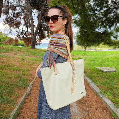 Handtasche Damen Shopper Groß für Büro Schule Einkauf