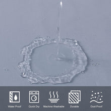 Duschvorhang Textil Anti-schimmel Wasserdicht Waschbar