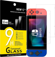 Panzer Schutzglas Nintendo Switch 2er Set 9H Härte
