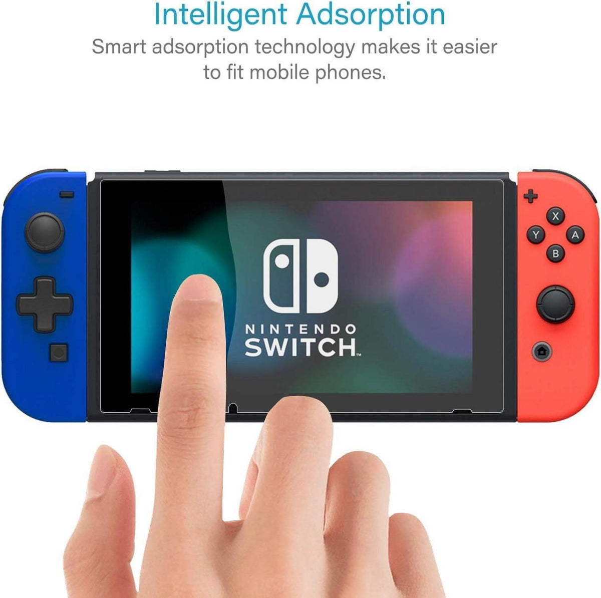 Nintendo Switch Panzerglas 3er-Pack 9H Härte 0.33mm HD Displayschutz