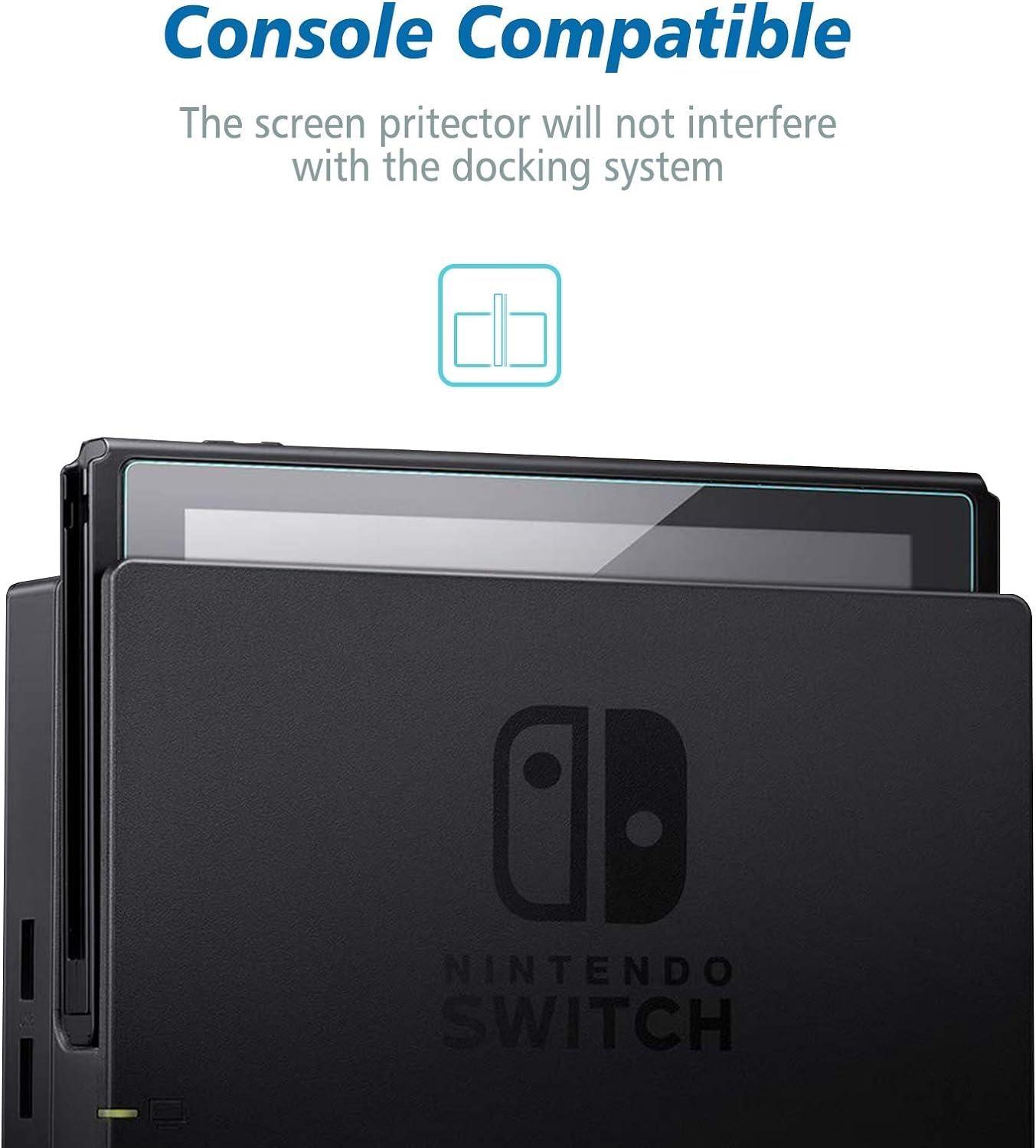 Nintendo Switch Lite Panzerglas 3er Pack 9H HD Displayschutzfolie