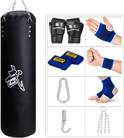 Boxsack Hängend Sandsack Kinder Set Erwachsene Jugendliche Punching