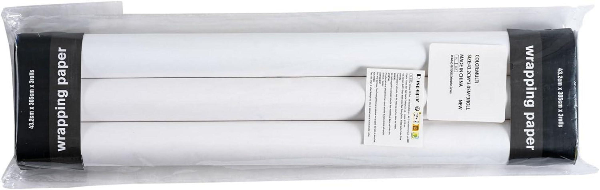 Geschenkpapierrolle Mini-Rolle Blumenmuster Grau-Rosa Sq.Ft.Ttl