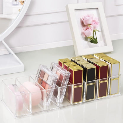 Kosmetik Organizer Acryl Aufbewahrungsboxen 8 Fächer