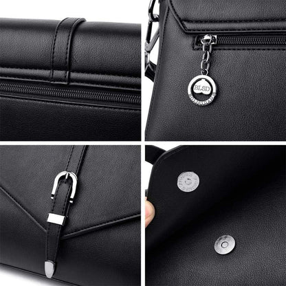 Kleine Umhängetasche in Lederoptik Elegant Handtasche für