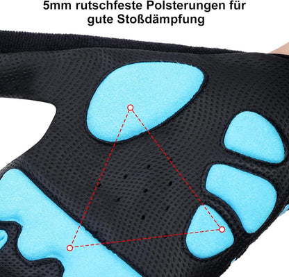 Cevapro Fahrradhandschuhe Herren Damen Mountainbike Gel Fitness Rutschfest