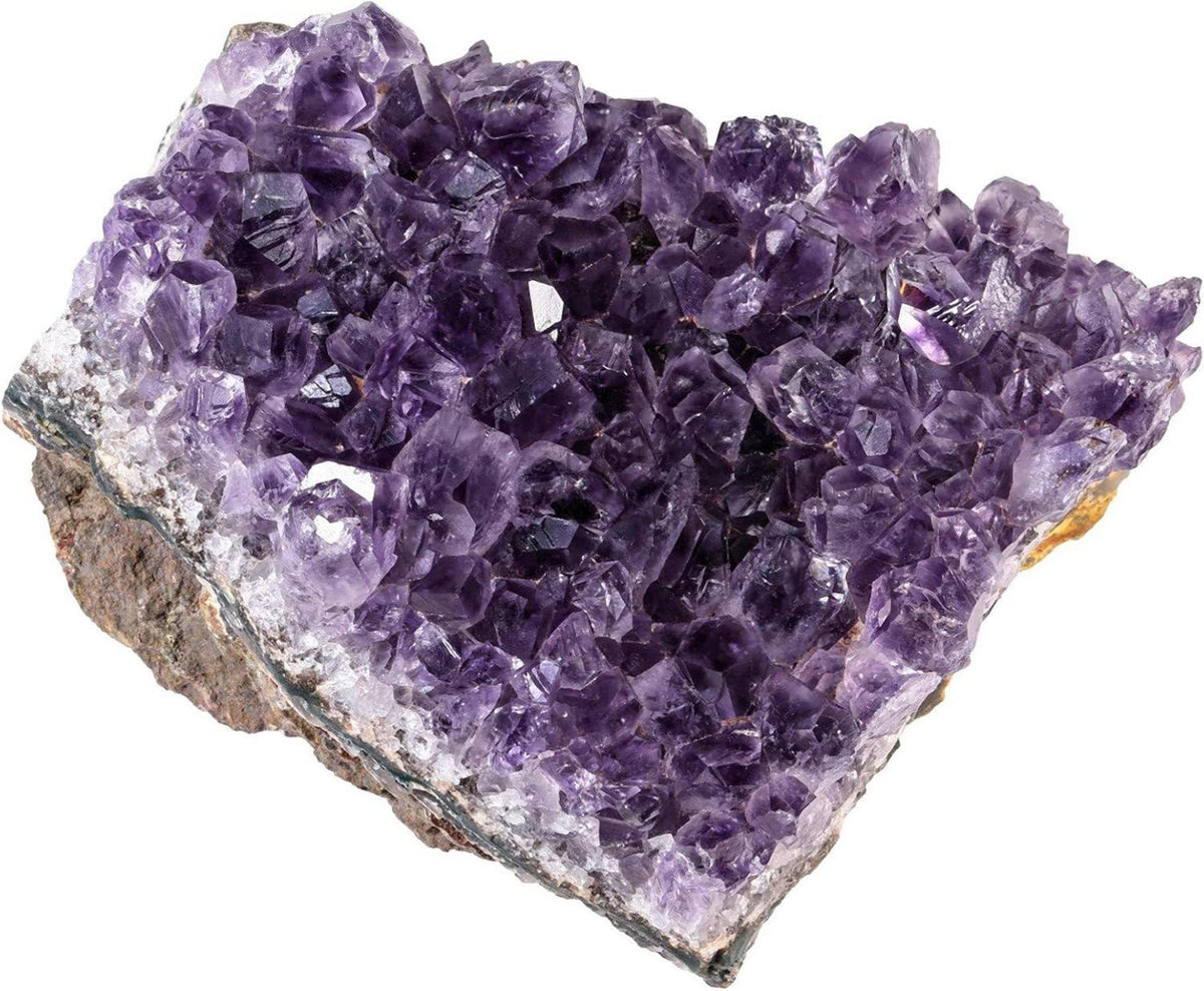 Amethyst Drusenstück Naturstein Cluster 75x70x30mm