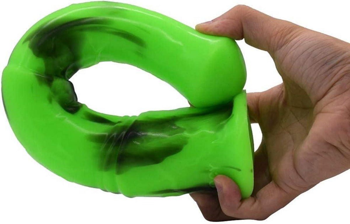 Realistischer Dildo 27 cm Pferd G-Punkt Stimulator Analdildo Schwarz