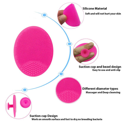 Gesichtsreinigungsbürste Silikon Peeling Massage Porenentfernung