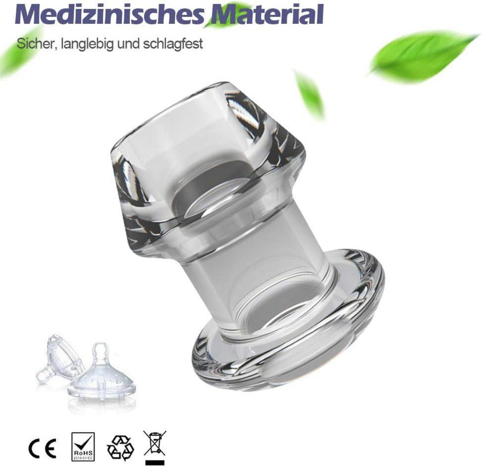 Transparenter Anal Expander mit Stecker Prostata Massage Sexspielzeug XXL