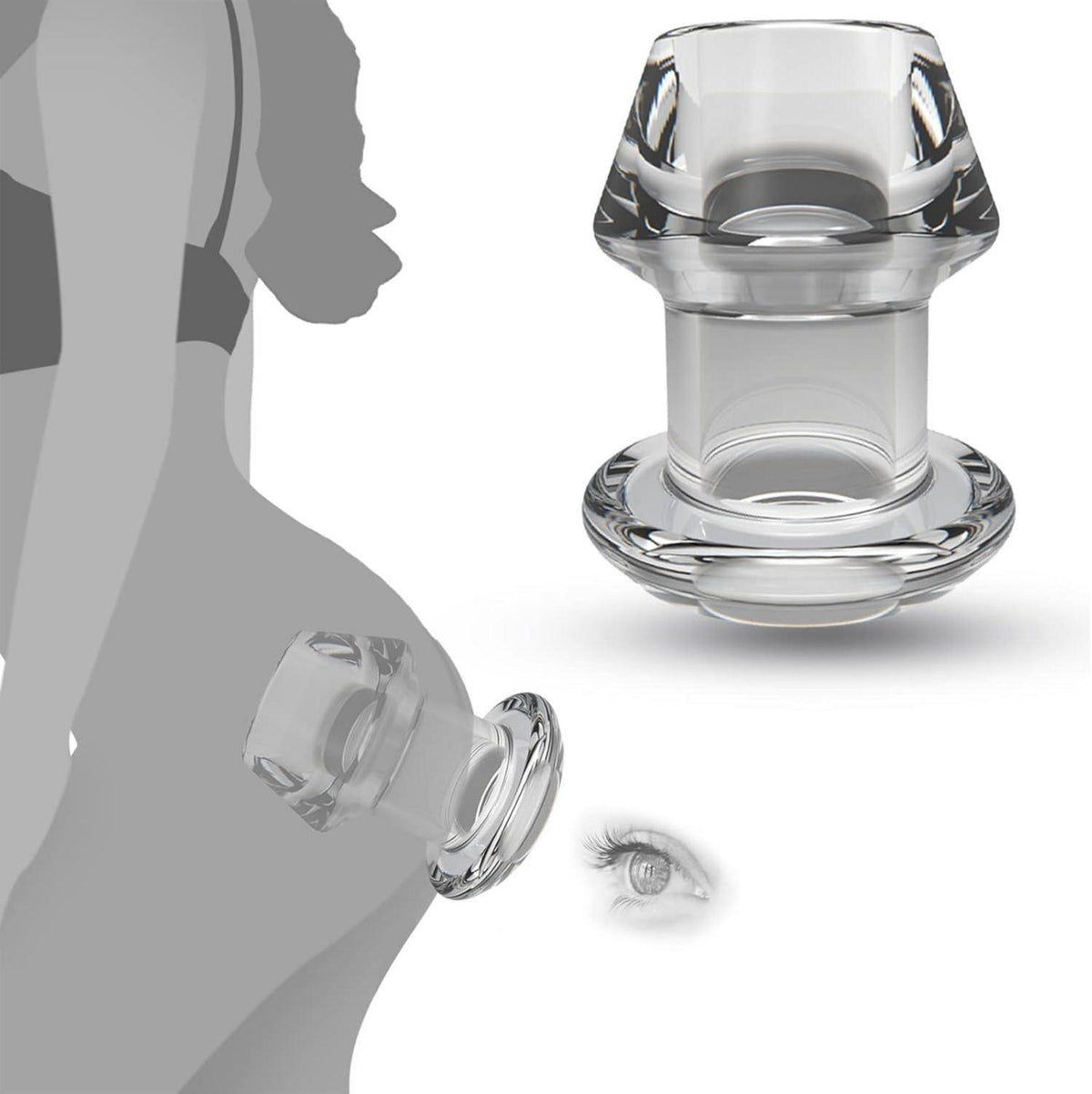 Hohler Anal Expander Transparent Analplug Prostata Massage